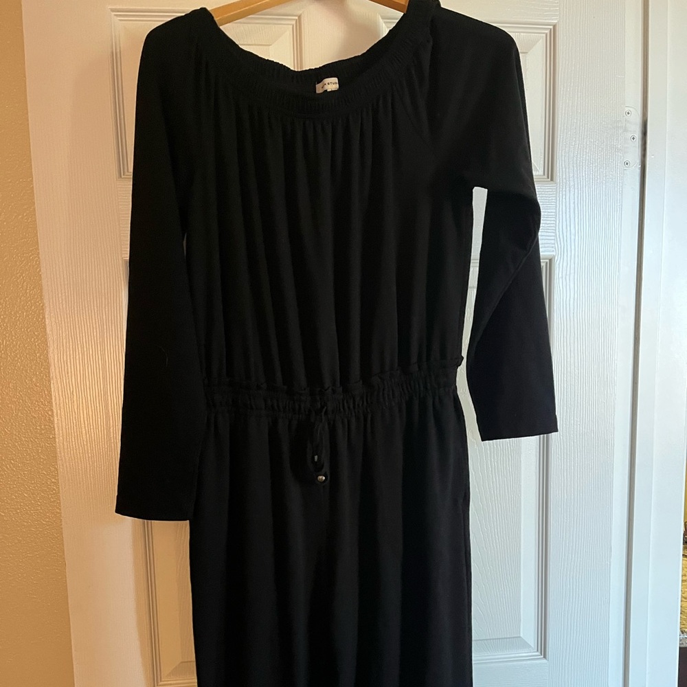 Max Studio Classic Black Jumpsuit